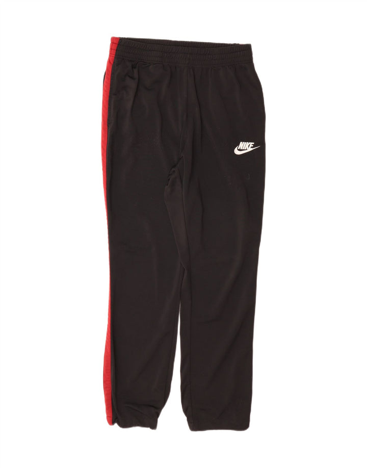 NIKE Mens Tracksuit Trousers Large  Black Colourblock Polyester Vintage Nike and Second-Hand Nike from Messina Hembry 