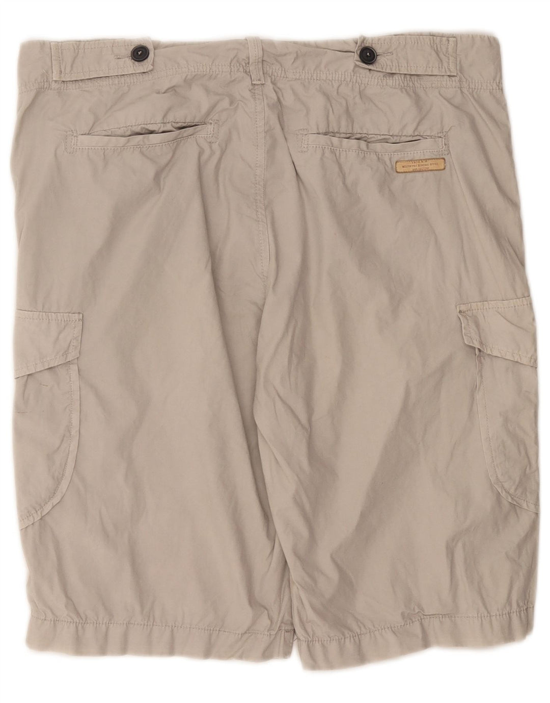 MELTIN' POT Herre Cargo Shorts W33 Medium Beige