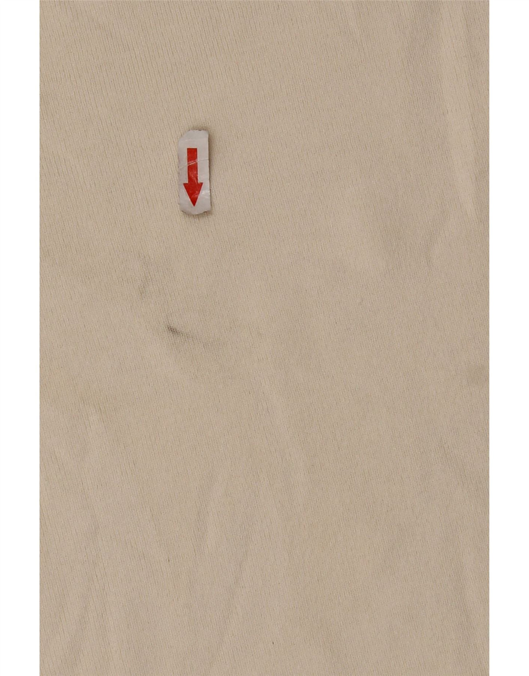 Zara Dame Oversized T-Shirt Top UK 14 Medium Off White Viscose