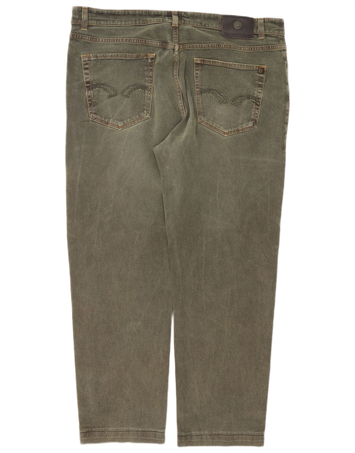 Trussardi Herre Tapered Jeans W40 L29 Grøn