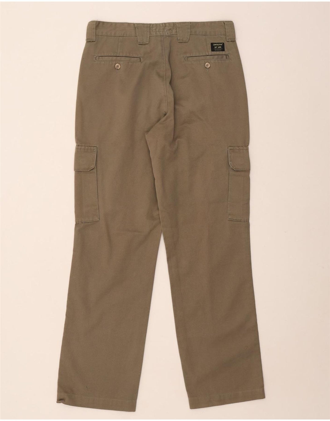 LEE Straight Cargo Bukser til mænd W31 L31 Beige Bomuld