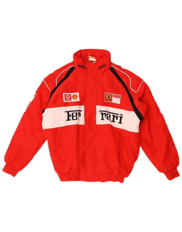 Ferrari Boys Graphic Bomber Jacket 11-12 år 2XL Rød Colourblock