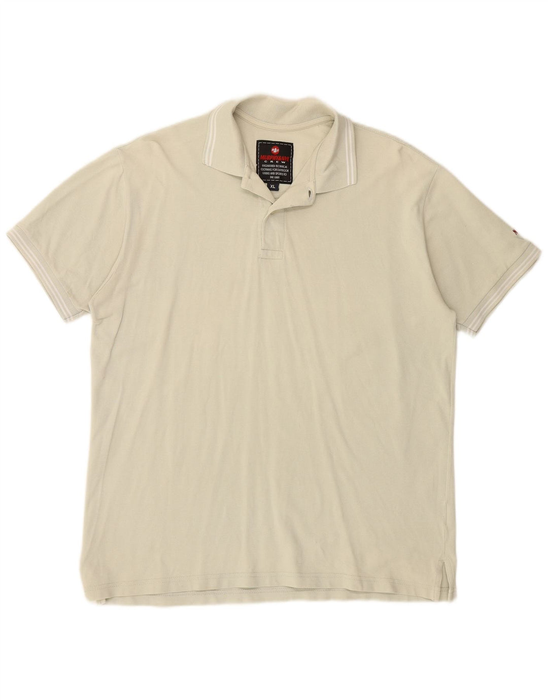 MURPHY & NYE Poloshirt til mænd XL Beige Bomuld