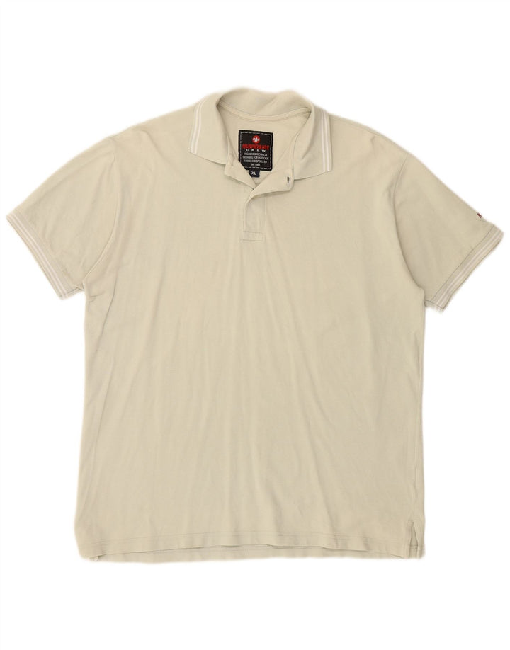 MURPHY & NYE Poloshirt til mænd XL Beige Bomuld