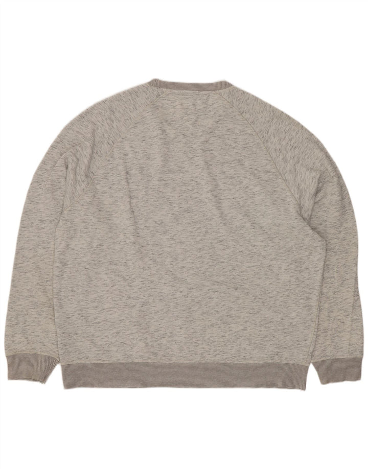 Barbour Herre Sweatshirt Jumper 2XL Grå Flecked Bomuld