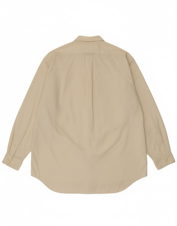 Ralph Lauren Herre Blake Loose Fit Skjorte Large Off White Bomuld