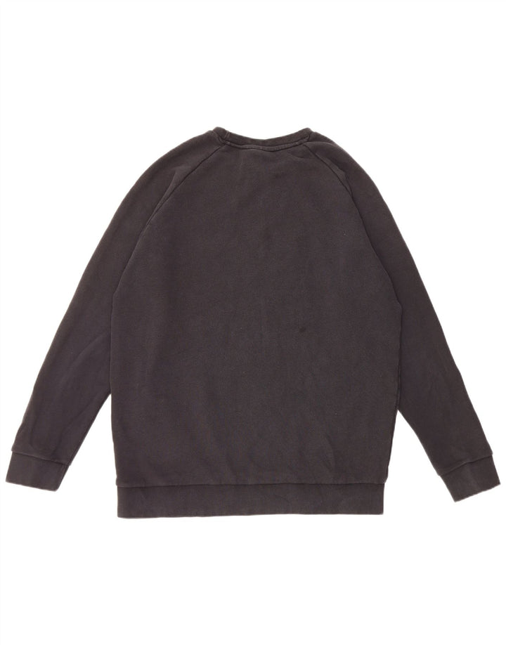 Adidas Sweatshirt til mænd, stor sort bomuld
