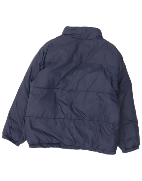 Kappa drenge polstret jakke 13-14 år XL marineblå nylon