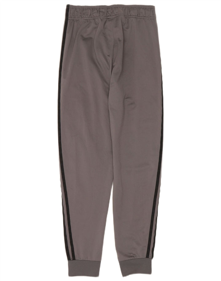 Adidas Drenge Træningsdragt Bukser Joggers 13-14 År Grå Polyester