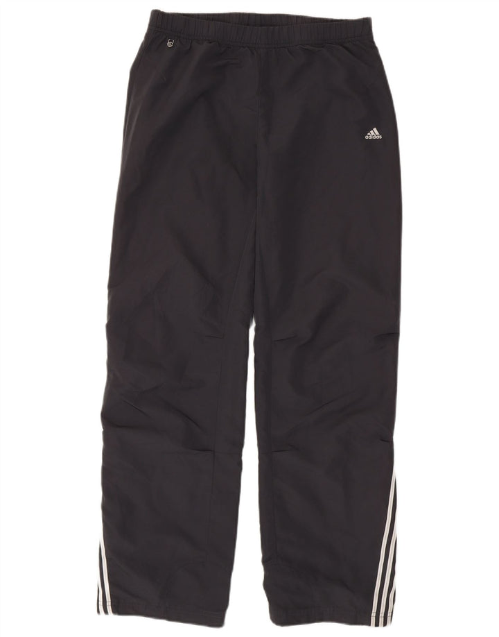 Adidas Womens Climalite træningsdragt Bukser UK 12 Medium Black Polyester