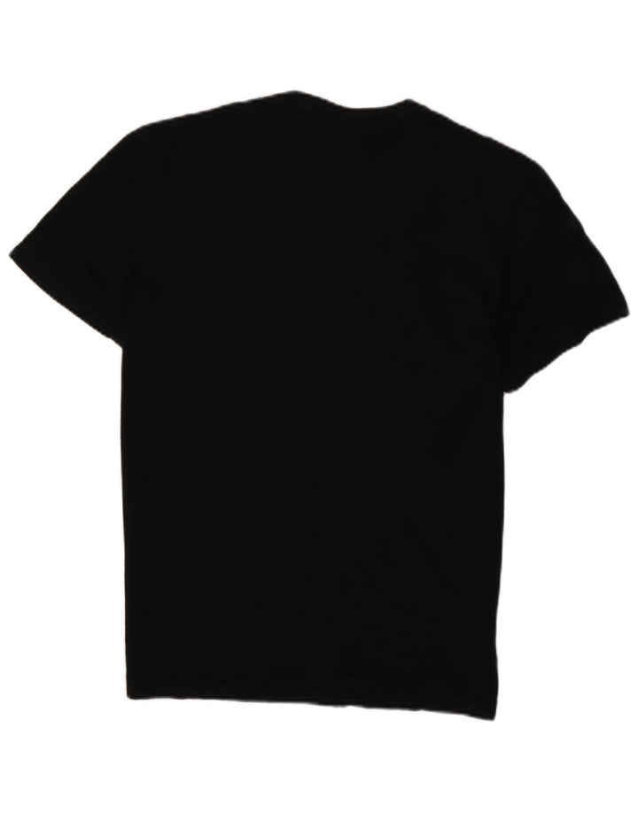 Lacoste Herre Regular Fit T-Shirt Top Størrelse 4 Medium Sort Bomuld