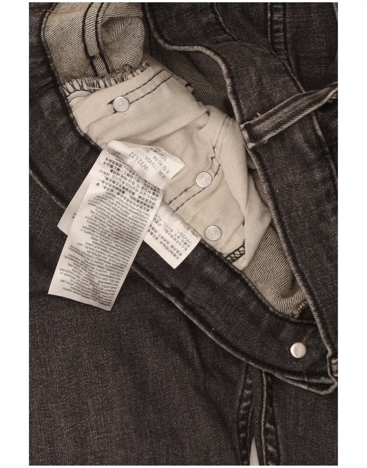 LEVI'S Herre 510 Skinny Jeans W32 L32 Grå Bomuld