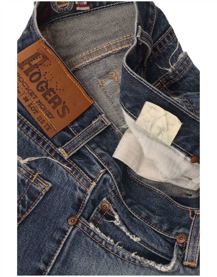 Roy Rogers Dame Bootcut Jeans W31 L30 Blå Bomuld