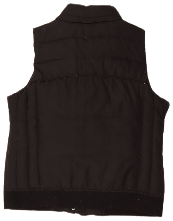 John Lewis Polstret Gilet til kvinder UK 16 Large Black Polyester