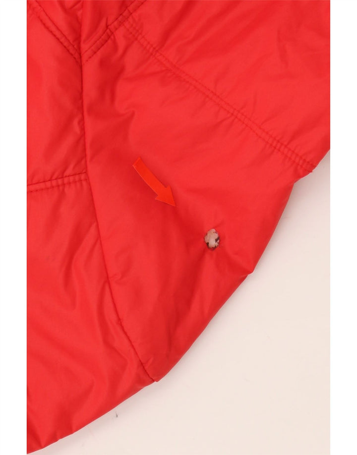 NORDKAPP Mens Bomber Jacket UK 44 2XL Red Nylon Vintage Nordkapp and Second-Hand Nordkapp from Messina Hembry 