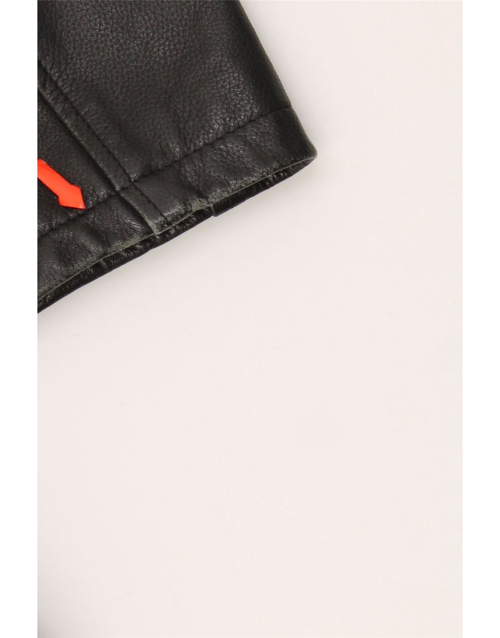 Conbipel Herre Læderjakke IT 54 XL Sort Læder