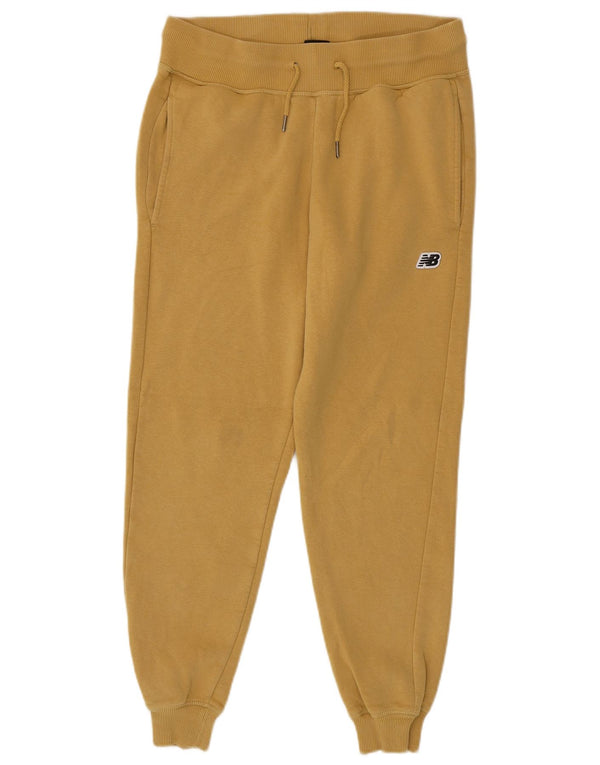 New Balance Dame træningsdragt Bukser Joggers UK 14 Medium Yellow