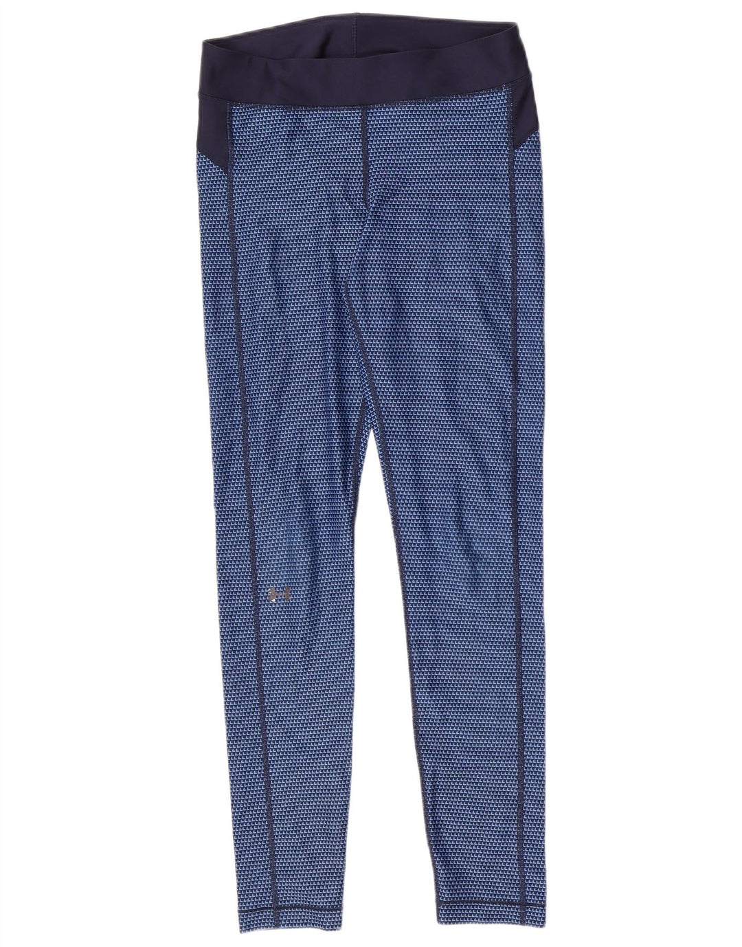 Under Armour Dame Leggings Medium Blue Geometrisk Polyester