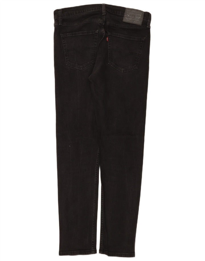 Levi's Herre 512 Slim Tapered Jeans W34 L32 Sort