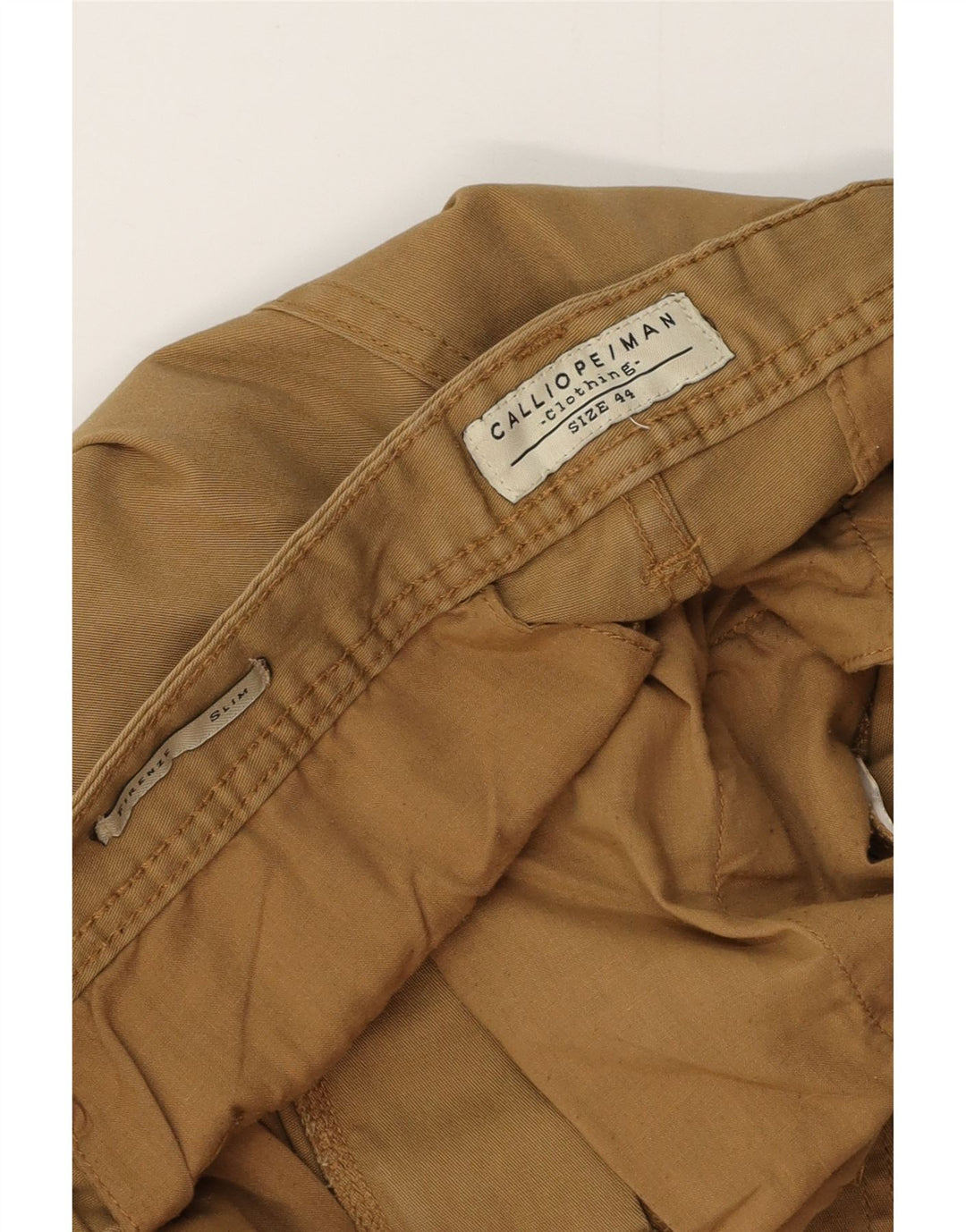 CALLIOPE Herre Firenze Joggers Cargo Bukser IT 44 XS W32 L28 Beige