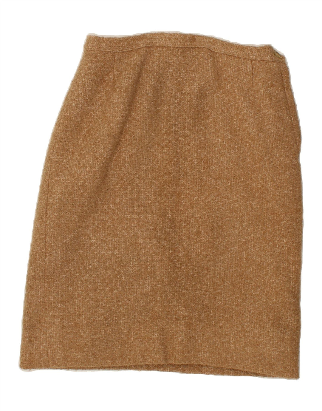 VINTAGE Womens Pencil Skirt W28 Medium Brown Vintage Vintage and Second-Hand Vintage from Messina Hembry 