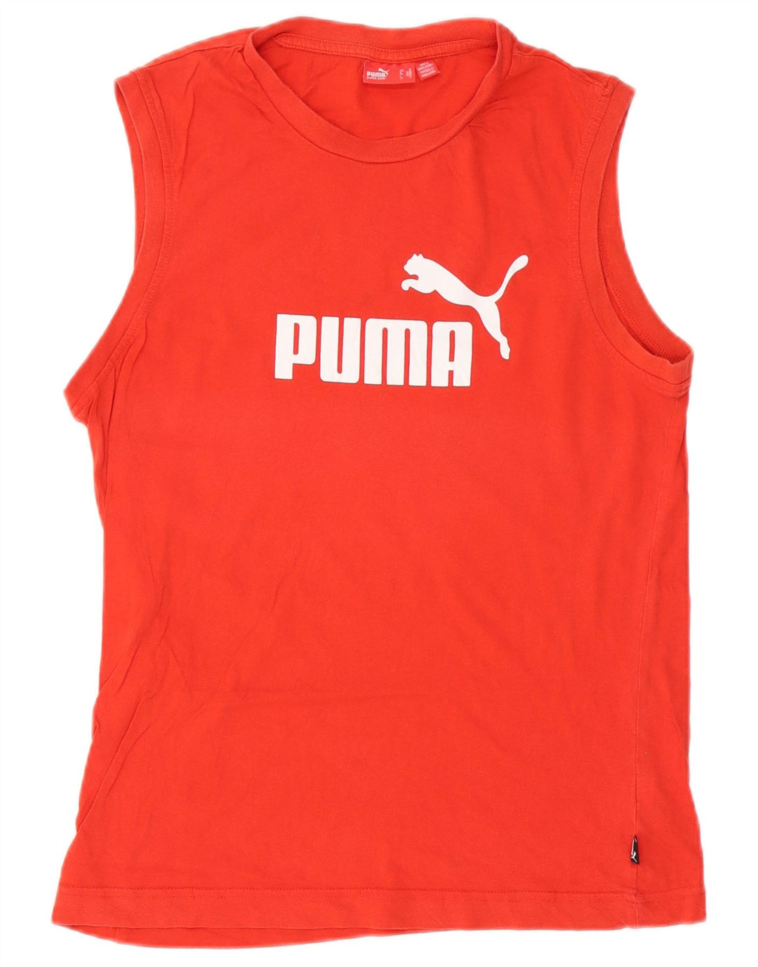 Puma Herre Grafisk Vest Top Medium Rød Bomuld