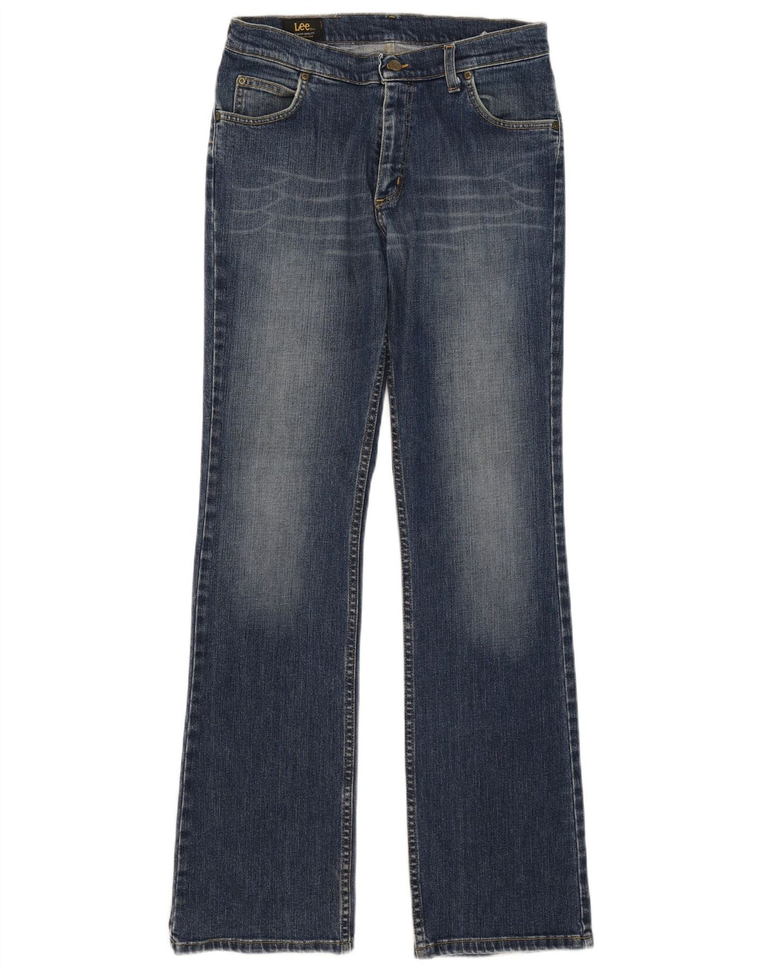 Lee Dame REED Bootcut Jeans W33 L34 Blå Bomuld