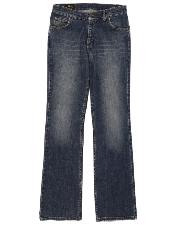 Lee Dame REED Bootcut Jeans W33 L34 Blå Bomuld