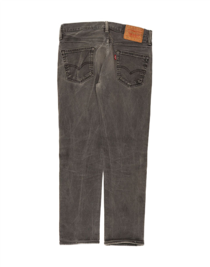 Levi's Herre 519 Skinny Jeans W30 L27 Grå Bomuld