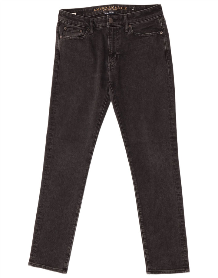 American Eagle Herre Extreme Flex Skinny Jeans W30 L32 Grå Bomuld