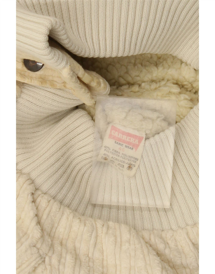 Carrera Herre Loose Fit Fleecejakke IT 46 Lille Beige Polyester
