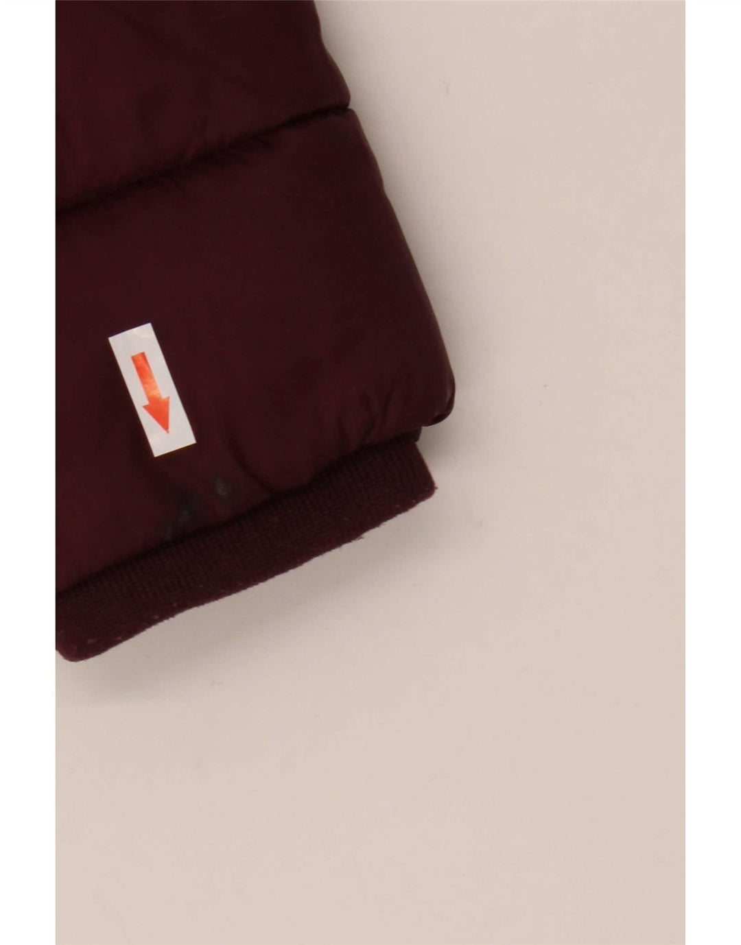Monsoon Dame Polstret Jakke UK 18 XL Burgundy Nylon