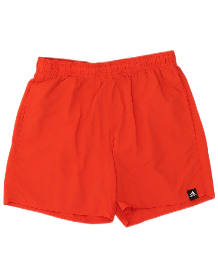 Adidas Badeshorts til mænd Medium Rød Nylon
