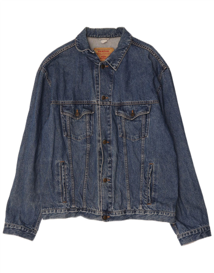 Wampum Herre denimjakke UK 44 2XL Blå