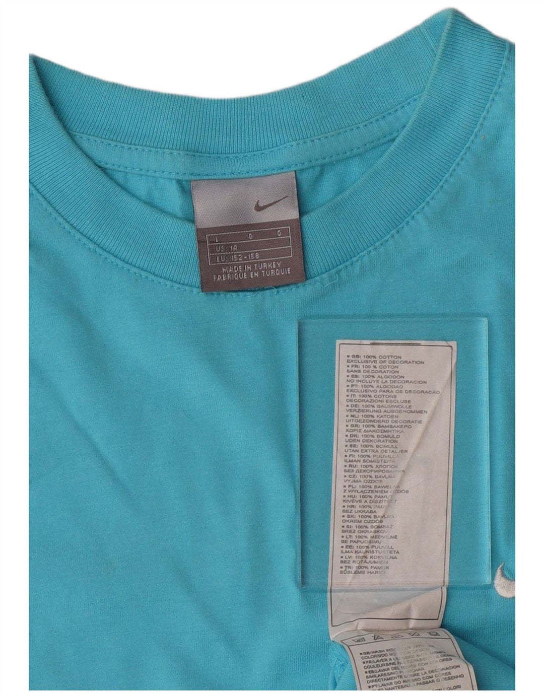 NIKE Drengevest Top 13-14 år Stor Blå Bomuld