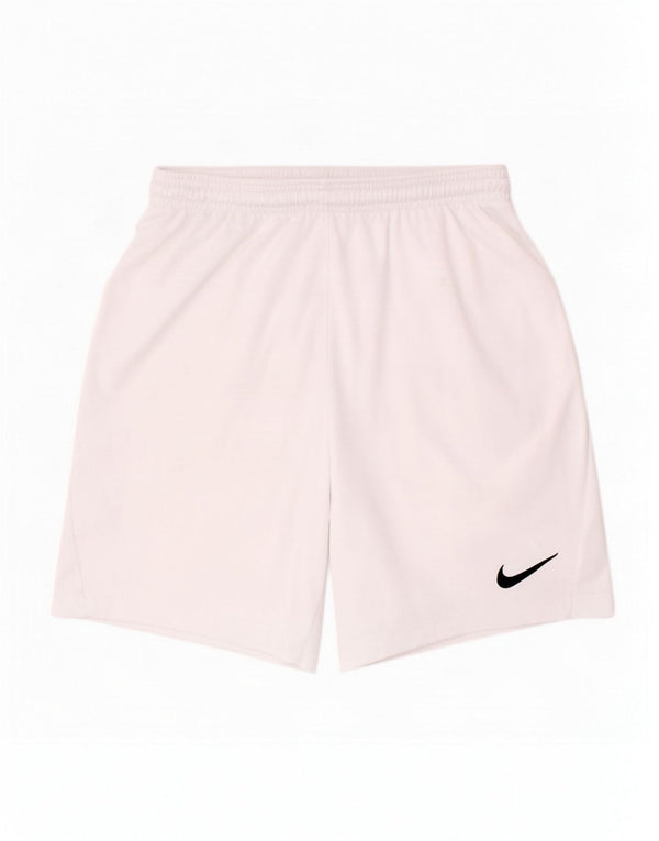 Nike Boys Dri Fit Sportsshorts 12-13 år Large White