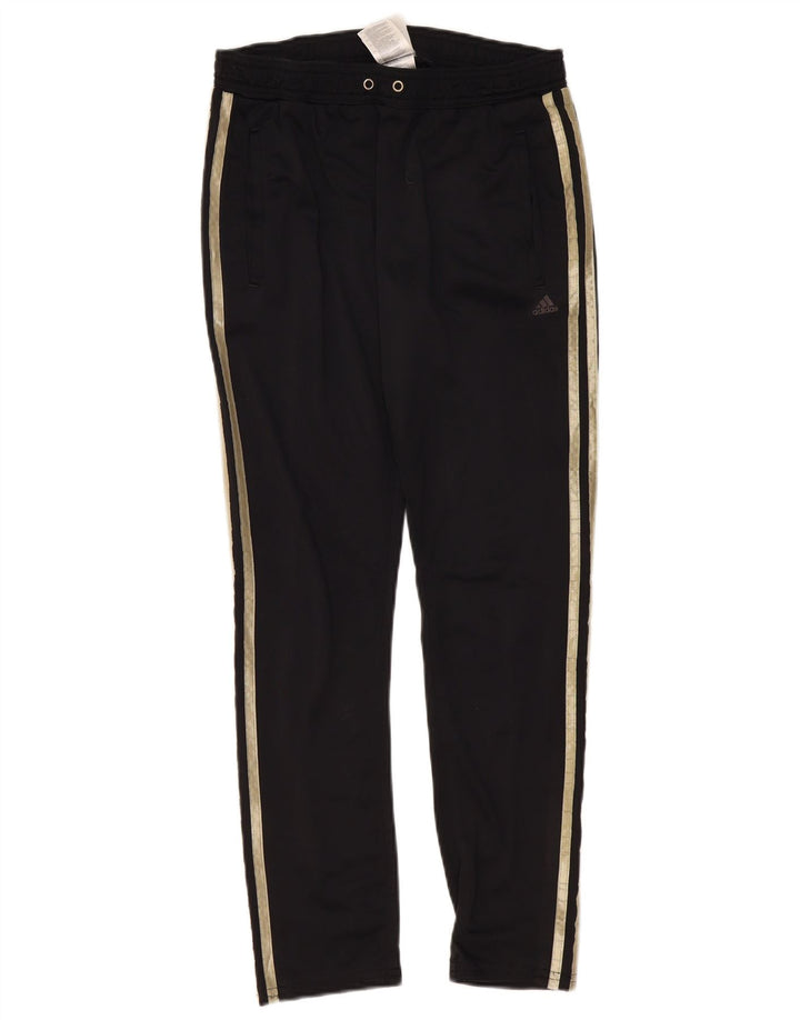 Adidas Træningsdragtsbukser til kvinder UK 10 Small Black Polyester
