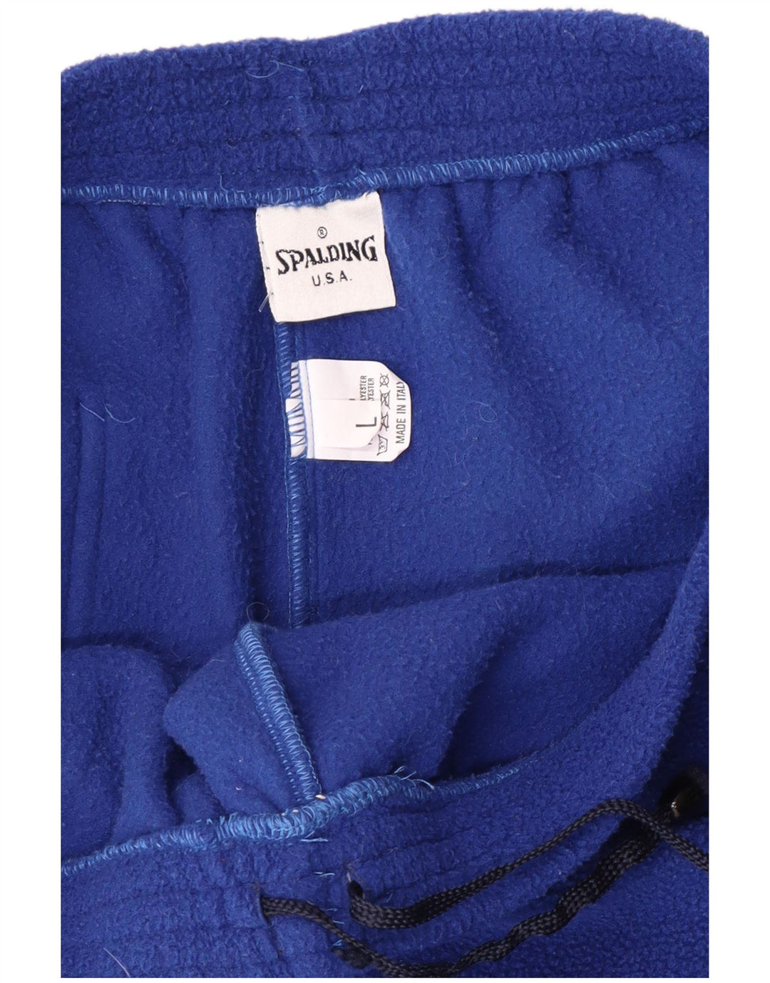 Spalding Womens Fleece Træningsdragt Bukser UK 14 Large Blue Polyester