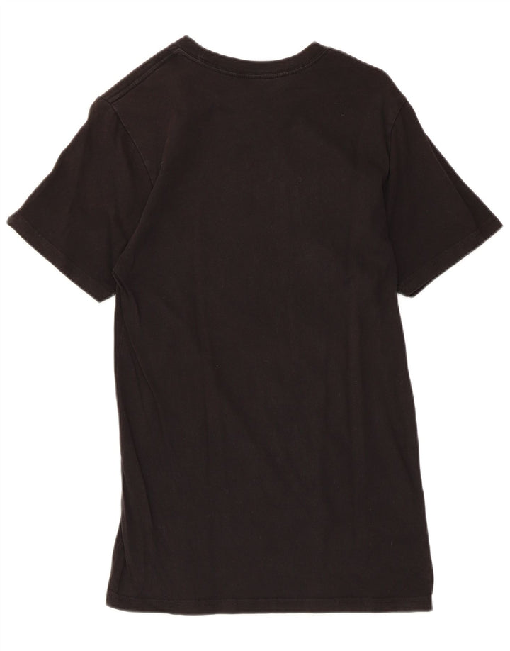 Vans Herre Slim Fit Grafisk T-Shirt Top Lille Sort Bomuld
