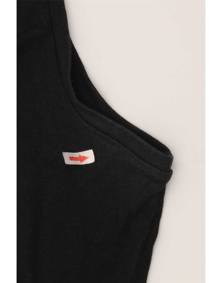 Fila Damevest Top UK 18 XL Sort Bomuld