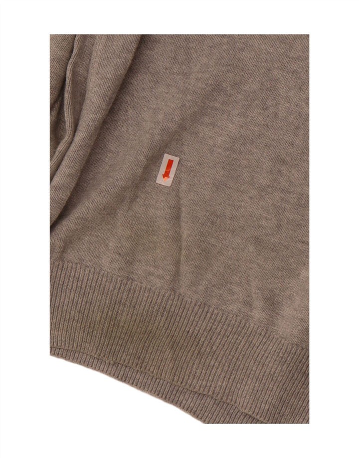 Marks & Spencer Herre V-hals sweater 2XL Grå Bomuld