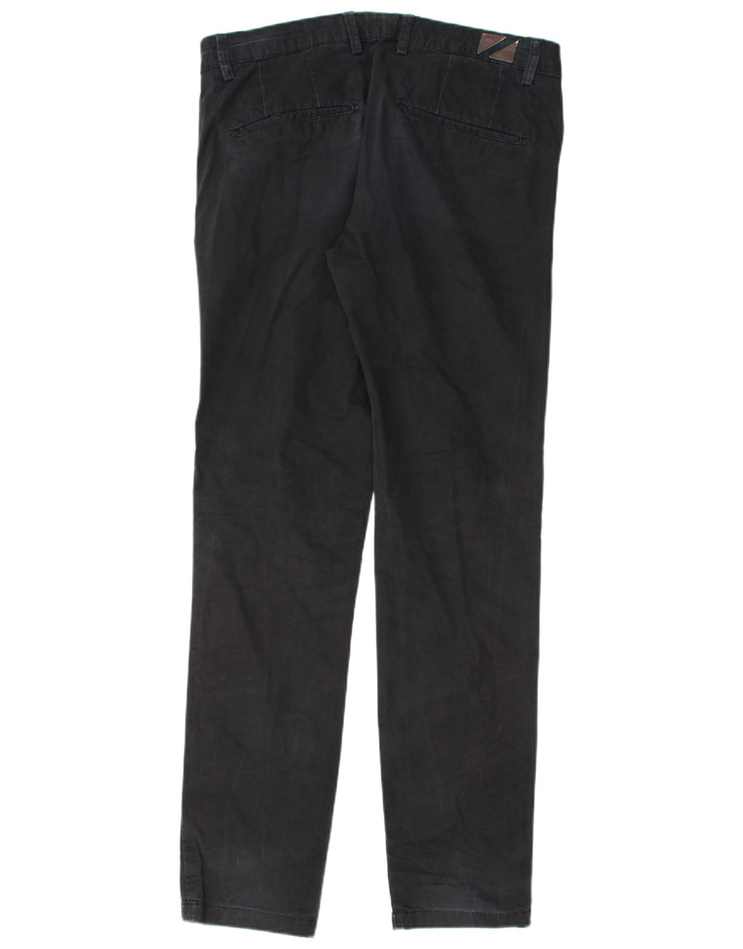 Zara Herre Slim Chino Bukser EU 42 Large W32 L33 Sort