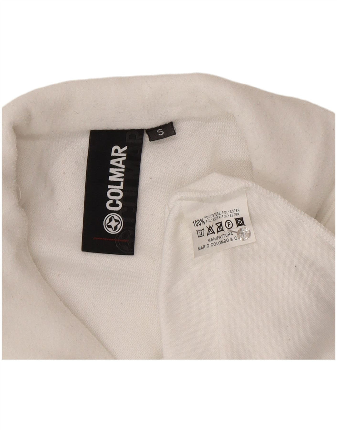 Colmar Fleece Jumper med lynlås til kvinder UK 10 Small White Polyester