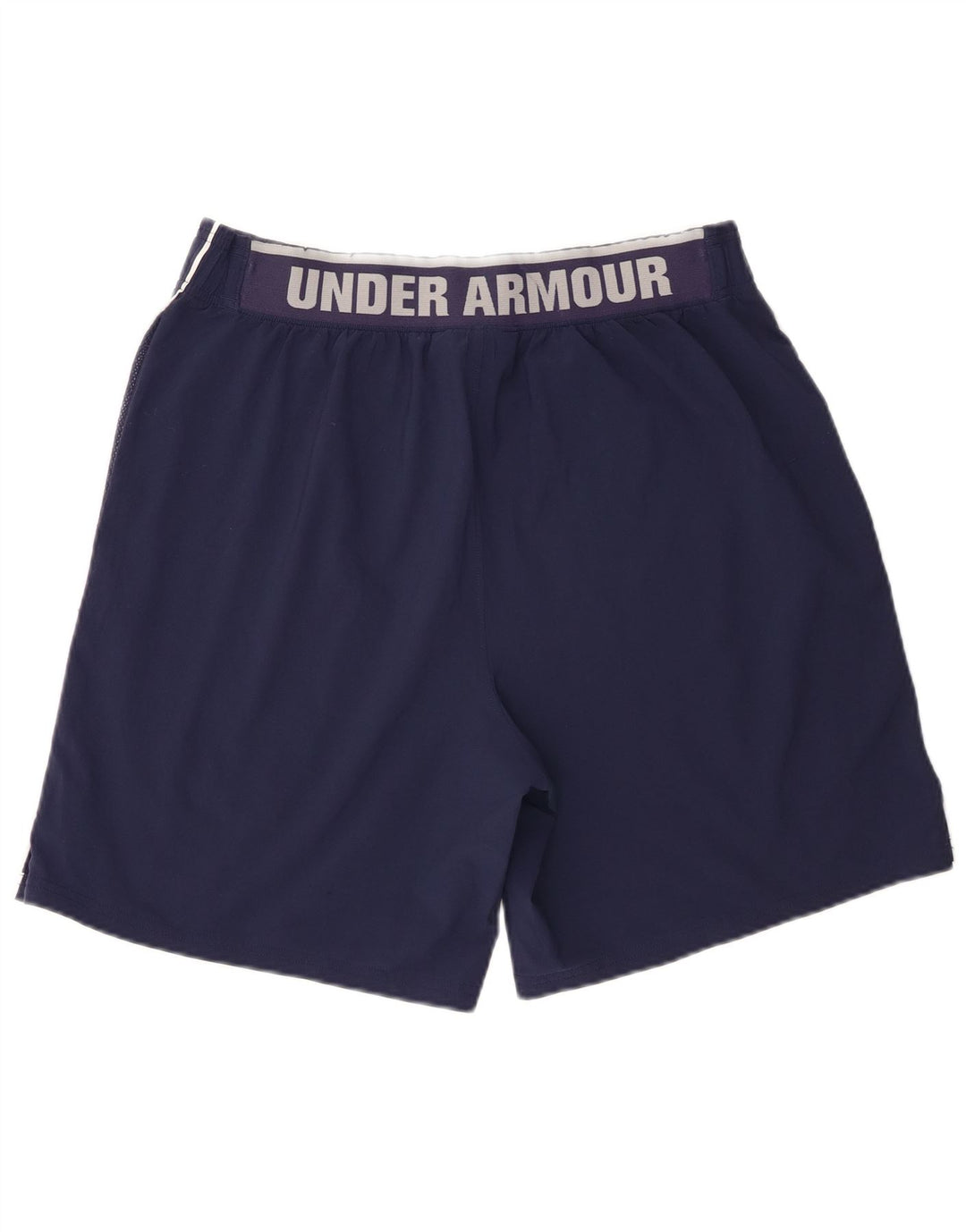Under Armour Herre grafiske sportsshorts store marineblå polyester