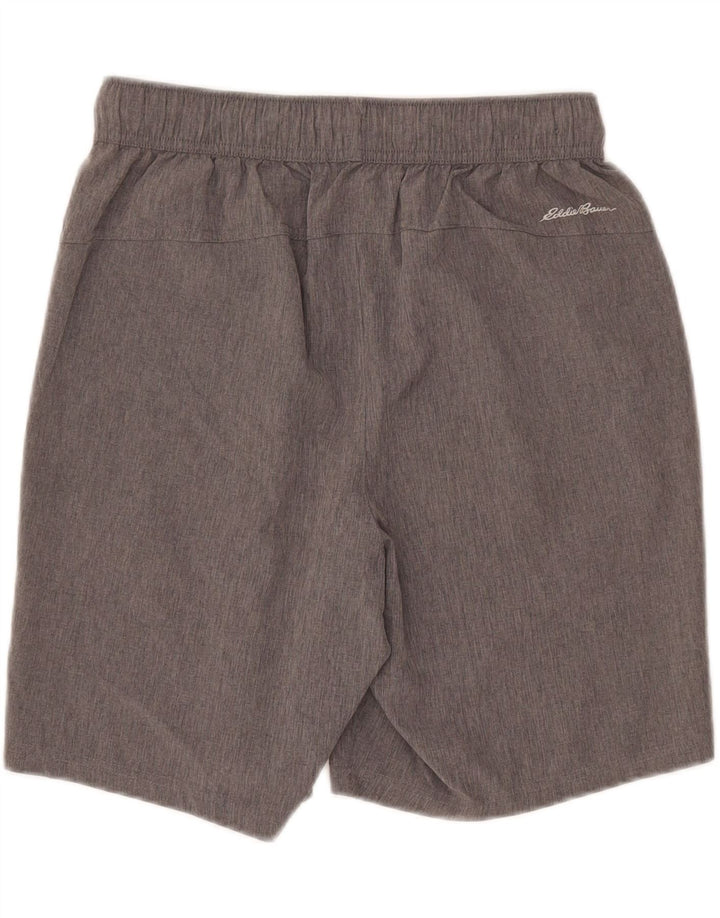 EDDIE BAUER Mens Sport Shorts Small  Grey Polyester Vintage Eddie Bauer and Second-Hand Eddie Bauer from Messina Hembry 