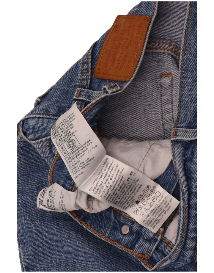 Levi's Herre 501 lige jeans W26 L26 blå bomuld