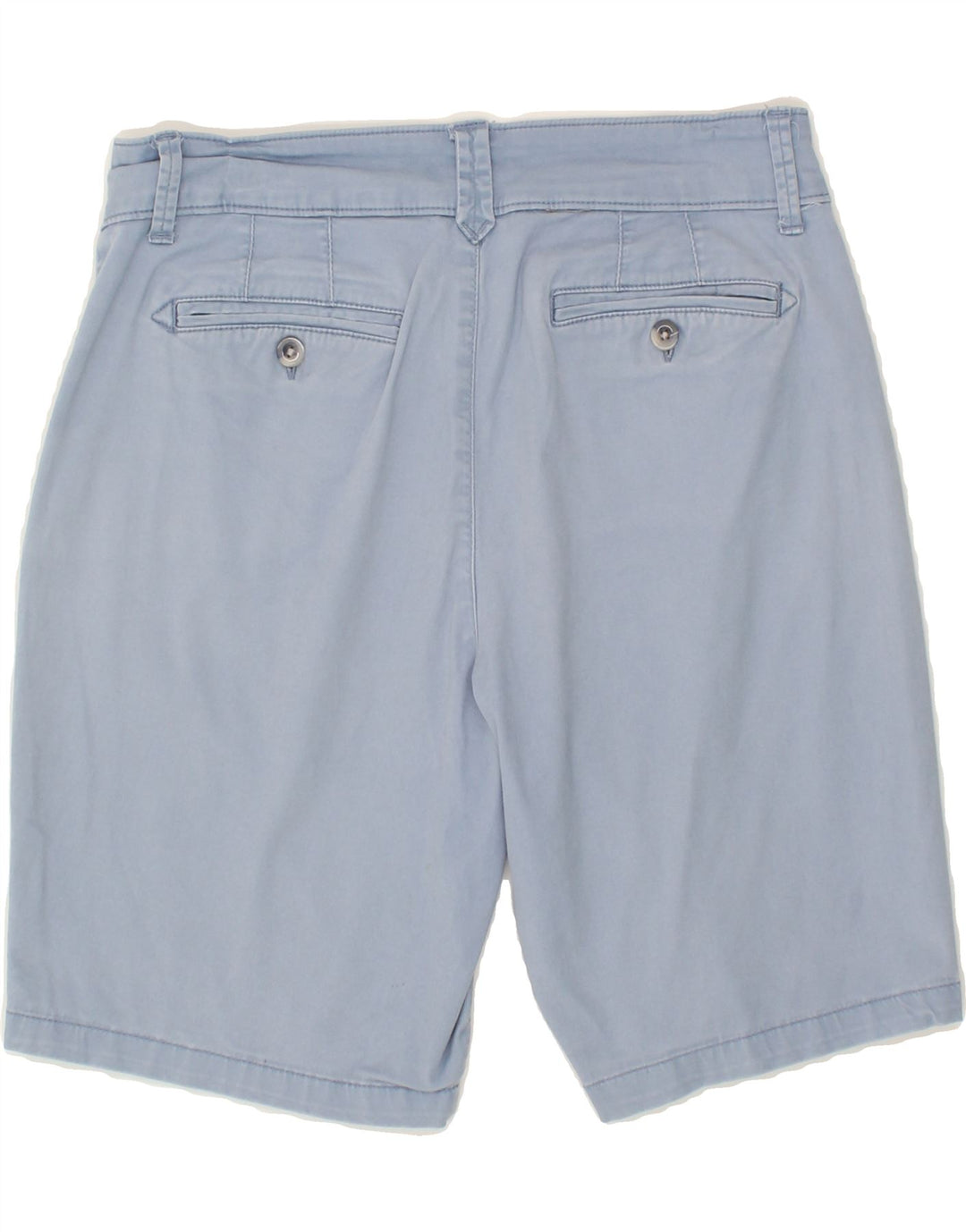 LEE Womens Straight Fit Chino Shorts US 10 Medium W30 Blue Cotton Vintage Lee and Second-Hand Lee from Messina Hembry 