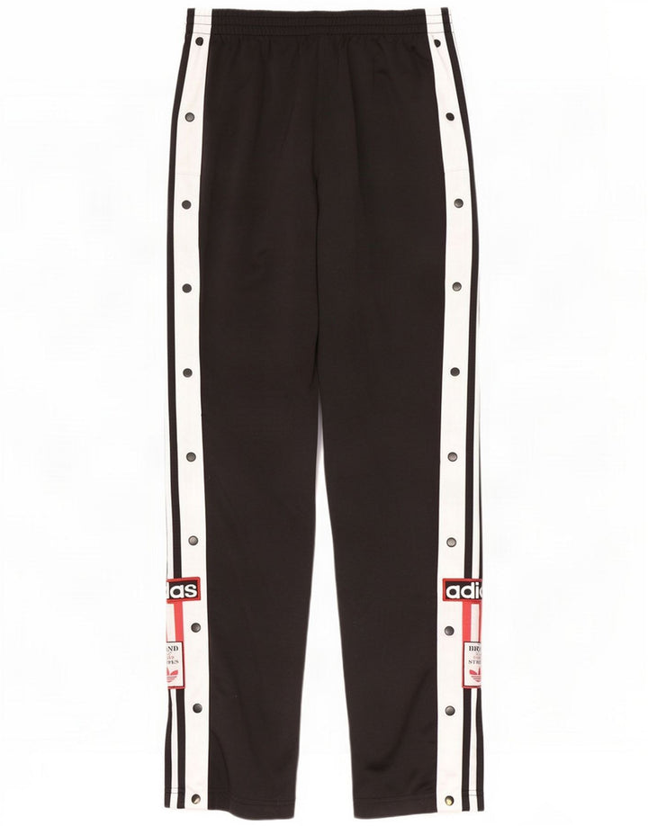 Adidas Grafisk træningsdragt bukser til mænd Medium Sort Colourblock Polyester