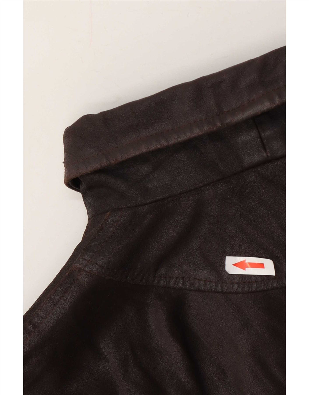 Vintage Dame Læderjakke IT 44 Medium Brun