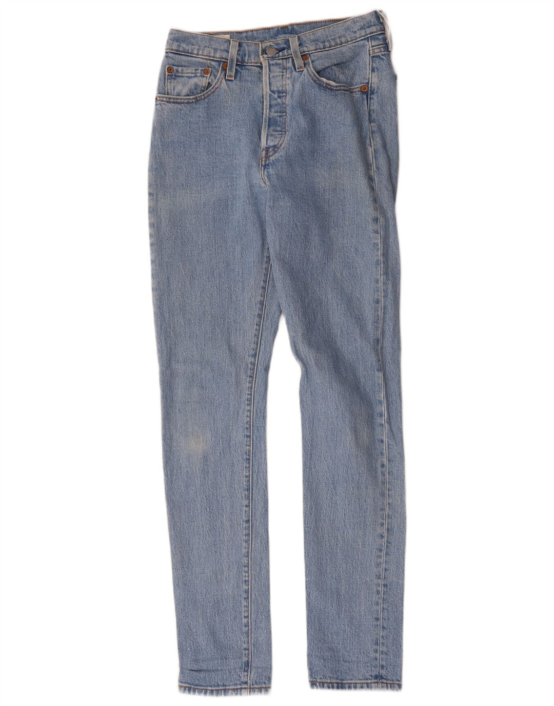 Levi's Dame 501 Slim Jeans W25 L32 Blå Bomuld